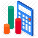 Calculator Analytics Diagrams Statistics Icon