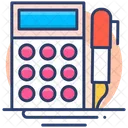 Calculator Numbers Credit Icon