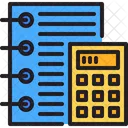 Calculator File Document Icon