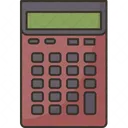 Calculator Numbers Calculation Icon
