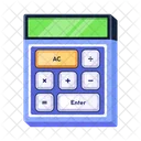 A Flat Icon Of Calculator Icon