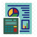 Calculation Accounting Expense Icon