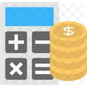 Financial Accounting Counting Icon