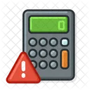 Calculator Error  Icon