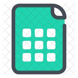 Calculator File  Icon