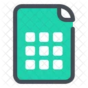 Calculator File  Icon