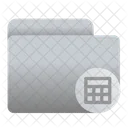 Calculator Folder  Icon