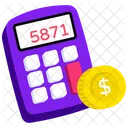 Account Electronic Calculator Icon