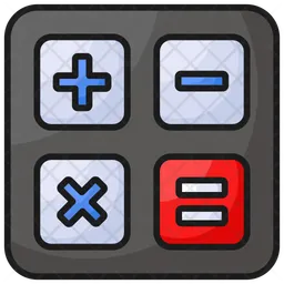 Calculator Logo Icon