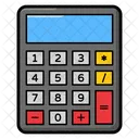 Calculator Adding Machine Taxation Icône