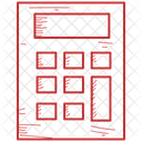 Calculator Numbers Icon
