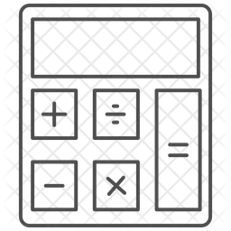 Calculator Mathematics  Icon
