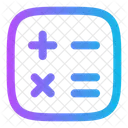 Calculator Minimalistic Icon