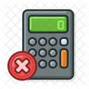 Calculator Remove  Icon