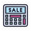 Calculator Sale  Icon