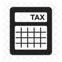 Calculator tool for tax calculations  Icon