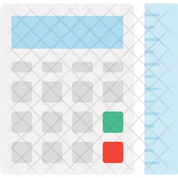 Calculator With Scale  Icon