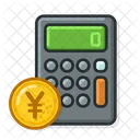 Calculator Yen  Icon