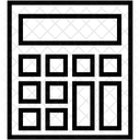 Calculatrice Calcul Finances Icône
