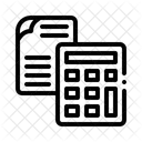 Calculatrice Mathematiques Calcul Icône