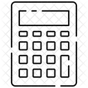 Calculatrice Mathematique Outil Icône