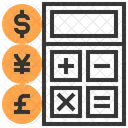 Calculatrice Monnaie Outil Icône