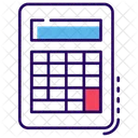 Calculatrice Calculateur De Nombres Additionneur Icône