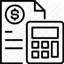 Calculatrice Calcul Finances Icône