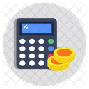 Calculatrice Appareil De Calcul Additionneur Icône