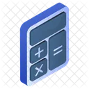 Calculatrice Appareil De Calcul Additionneur Icône