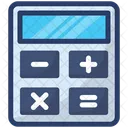 Calcul Calculatrice Calculateur De Nombres Icône