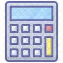 Calculatrice Calculateur De Nombres Additionneur Icône