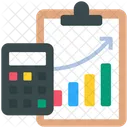 Negocios Calculo Contabilidade Ícone