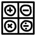 Calculo Calcular Matematicas Icon