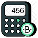 Cálculo de bitcoin  Ícone