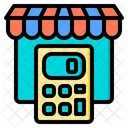 Compras Herramientas De Calculadora Cuenta Icono