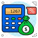 Calculo de dinero  Icono