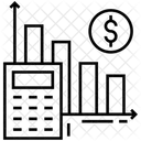 Contabilidad Calculo Financiero Evaluacion Empresarial Icono