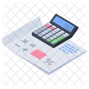 Calculs Comptabilite Instrument Fiscal Icône