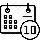 Calendar 10  Icon