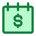 Finance Calendar Money Icon