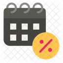 Calendar Time And Date Daily Icon