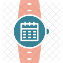 Calendar Smartwatch Time Icon