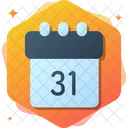 Calendar Date Logo Icon