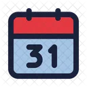 Calendar Time And Date New Year Icon