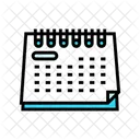 Calendar Pages List Icon