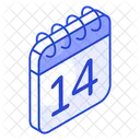 Calendar Agenda Date Icon