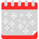 Winter Winter Calendar Icon