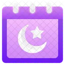 Calendar Ramadan Eid Icon