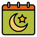 Calendar Ramadan Date Icon